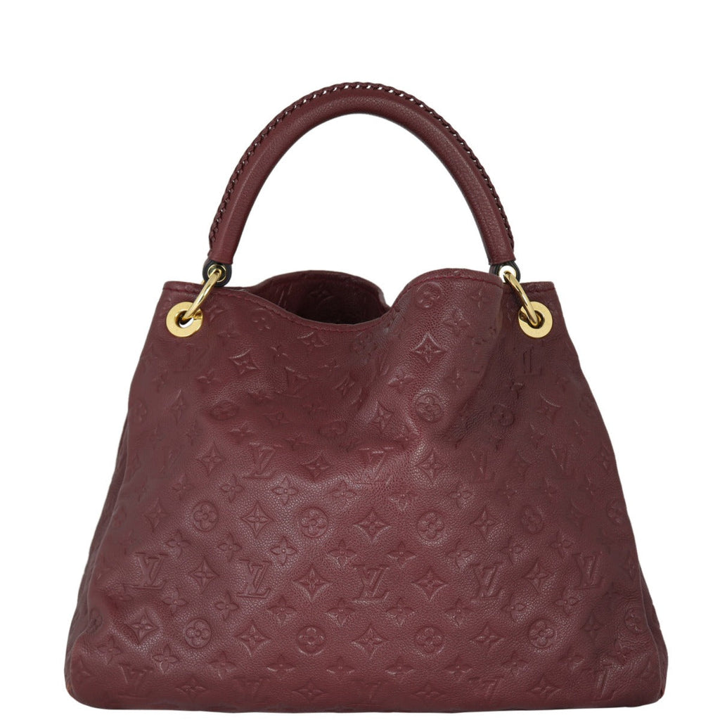 Louis Vuitton Artsy MM Monogram Empreinte | Flamme Burgundy