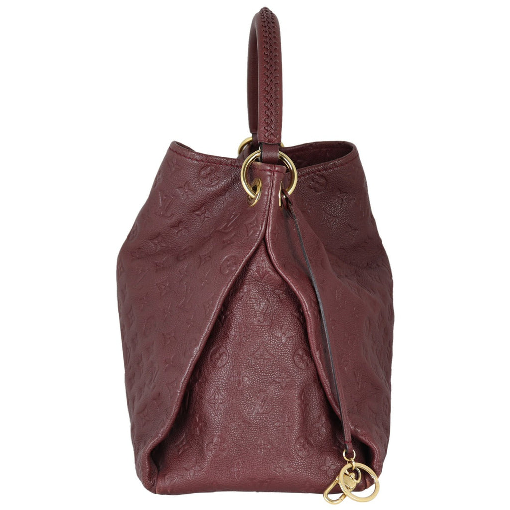 Louis Vuitton Artsy MM Monogram Empreinte | Flamme Burgundy