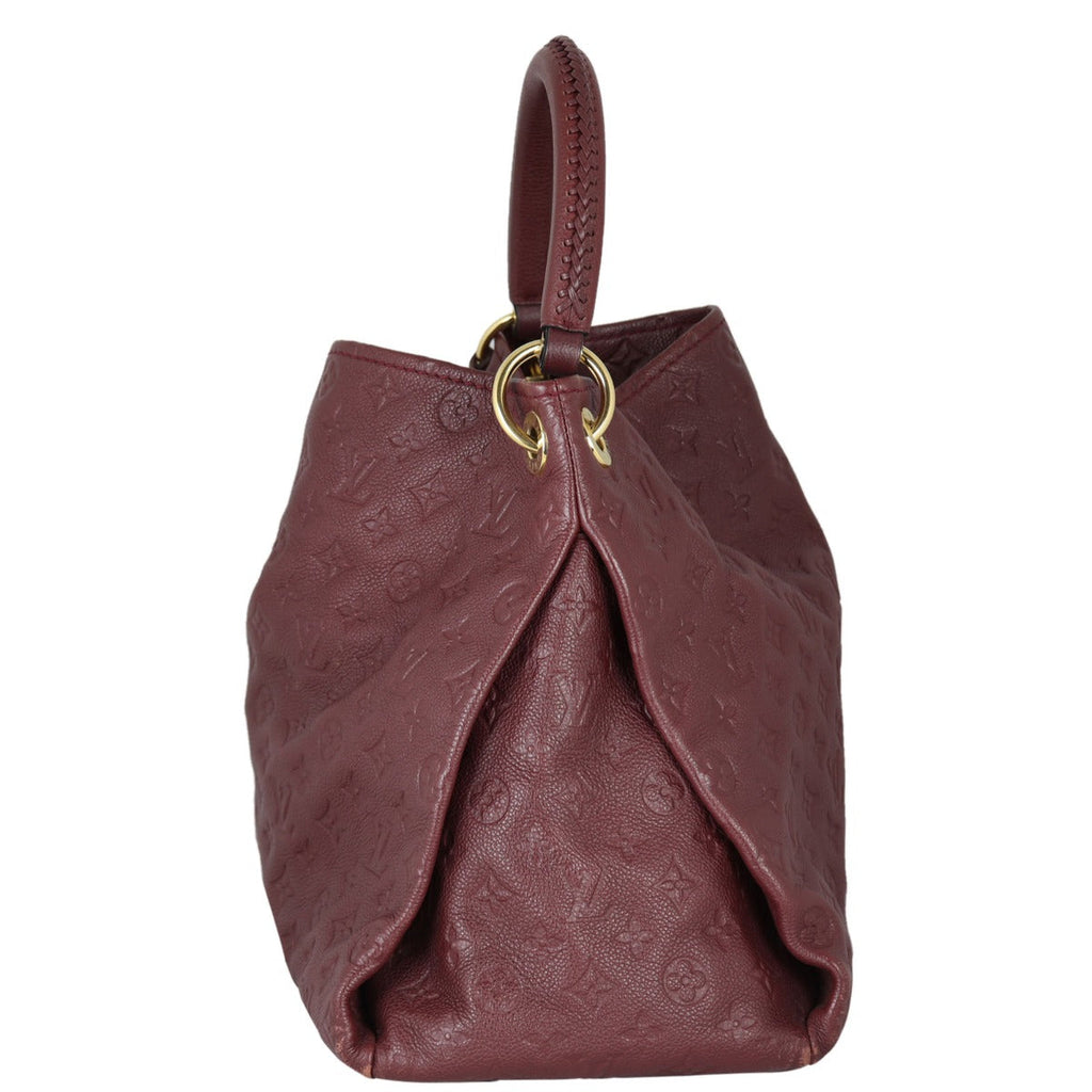 Louis Vuitton Artsy MM Monogram Empreinte | Flamme Burgundy