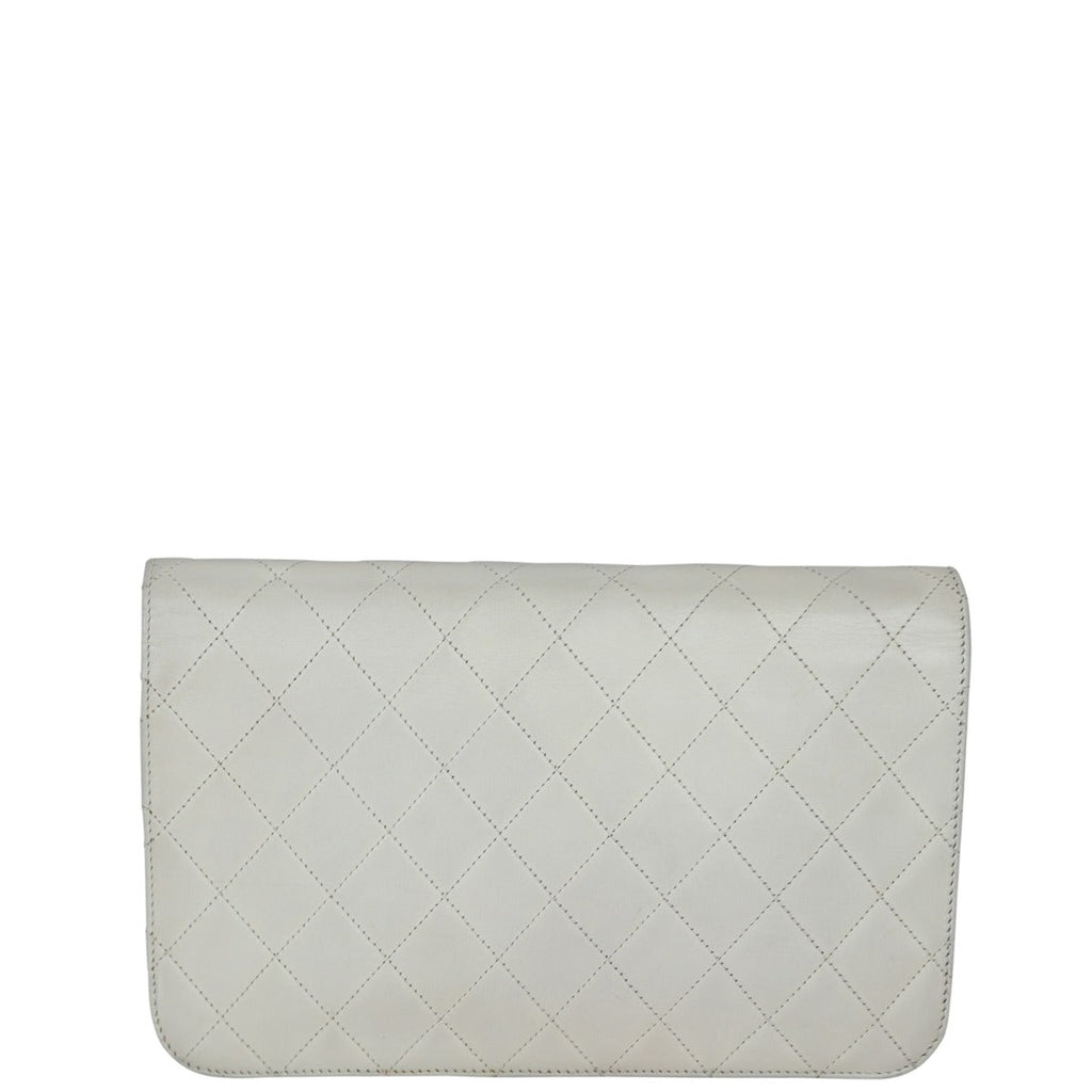 Chanel CC Full Flap Bag Small | White