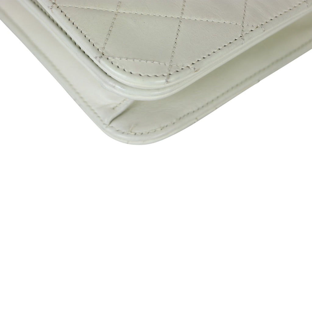 Chanel CC Full Flap Bag Small | White