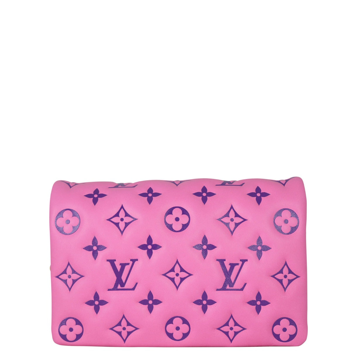 Louis Vuitton Pochette Coussin Monogram Embossed Lambskin