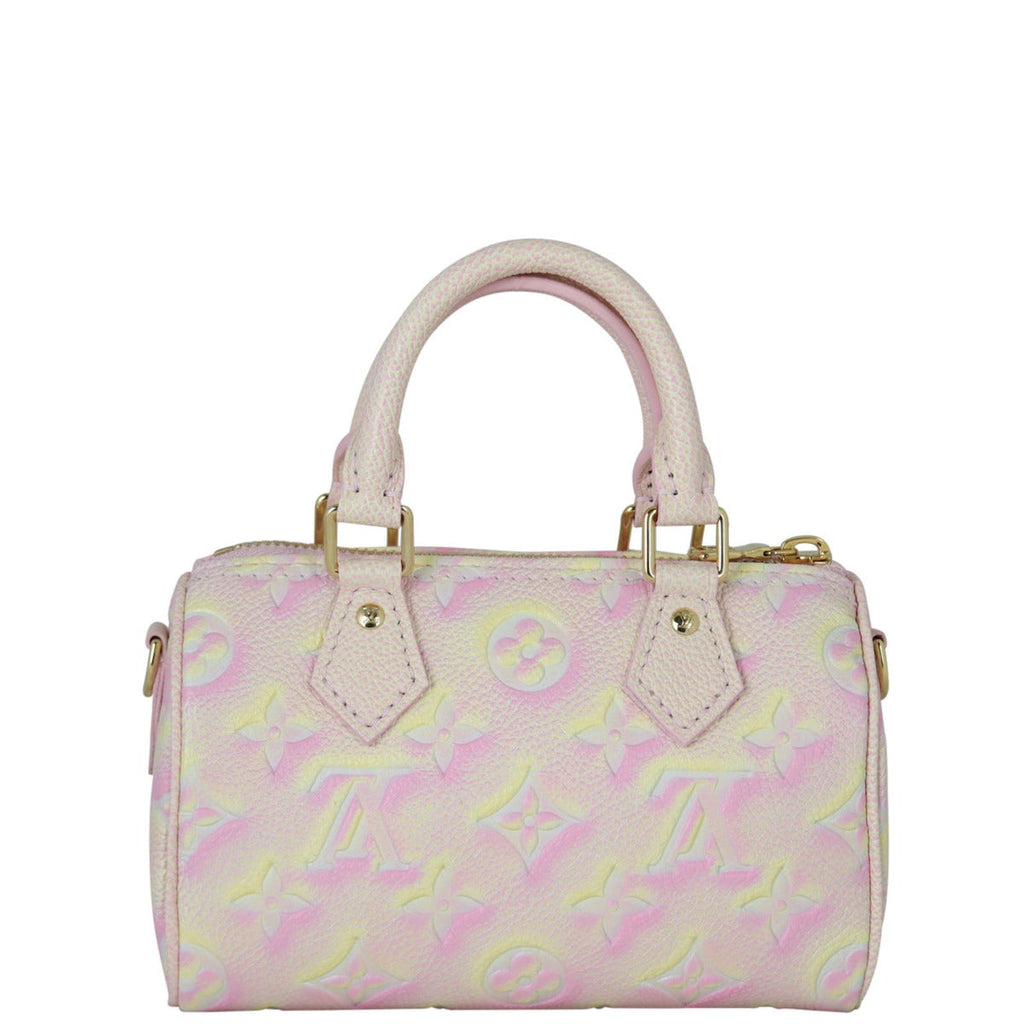 Louis Vuitton Nano Speedy Monogram Empreinte Stardust