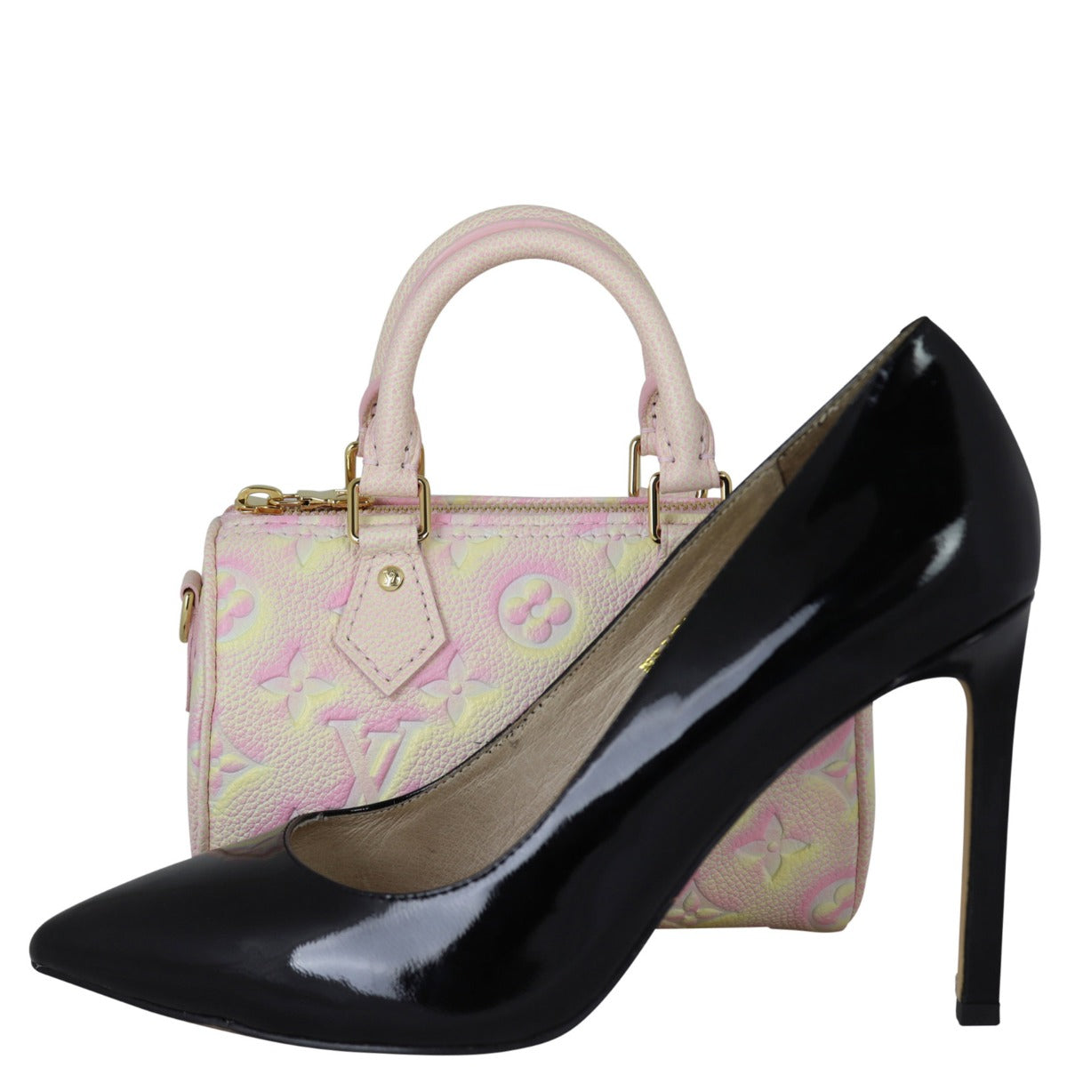 Louis Vuitton Nano Speedy Monogram Empreinte Stardust