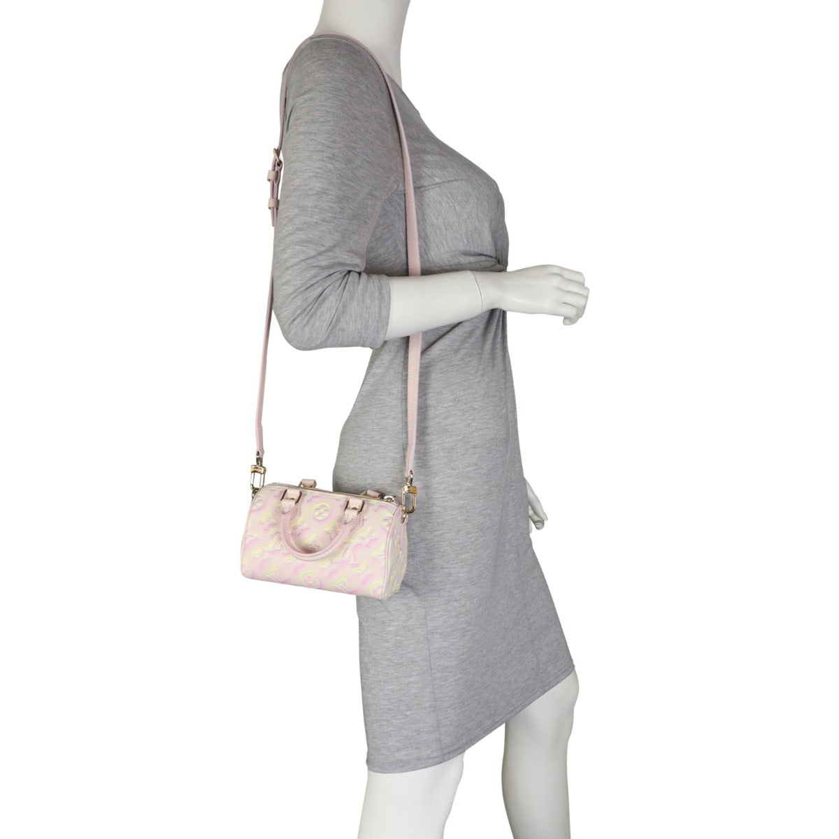 Louis Vuitton Nano Speedy Monogram Empreinte Stardust