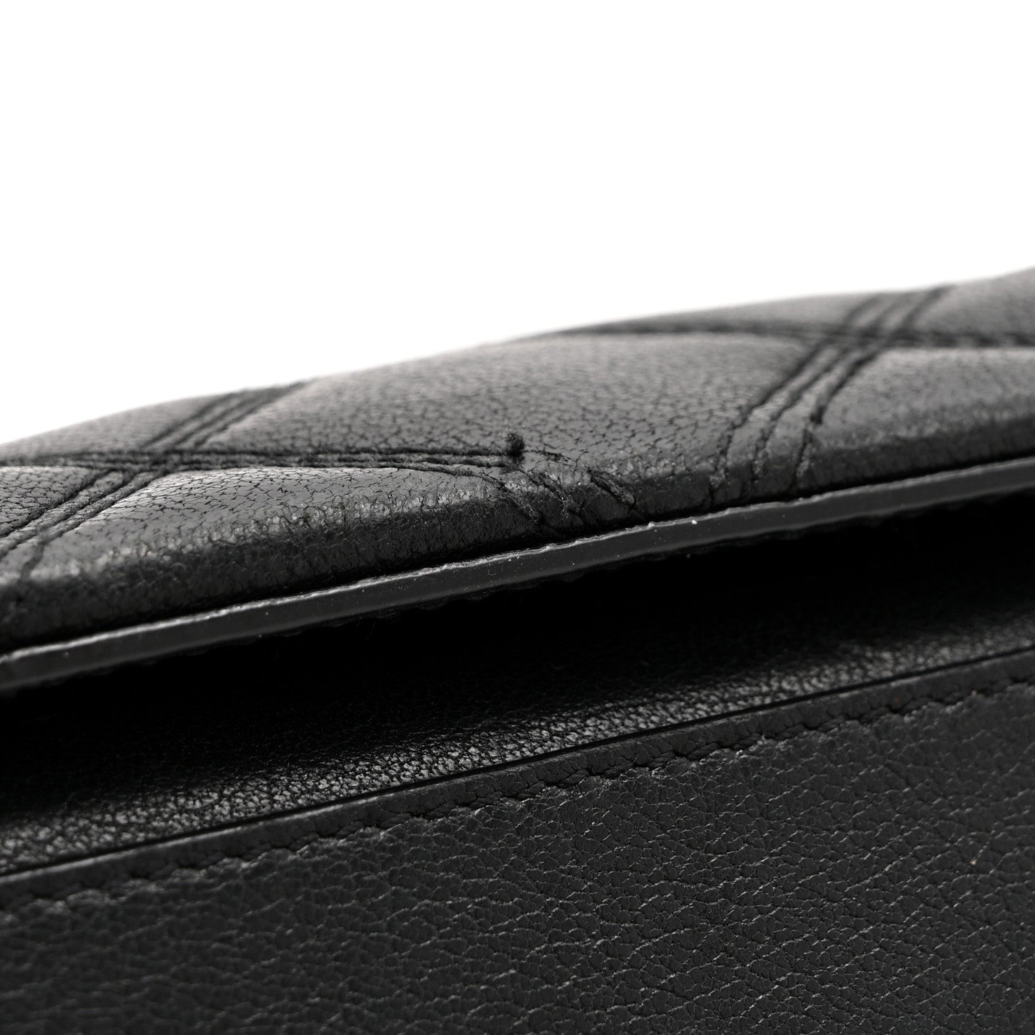 Lambskin Quilted Small Becky Chain Bag Black