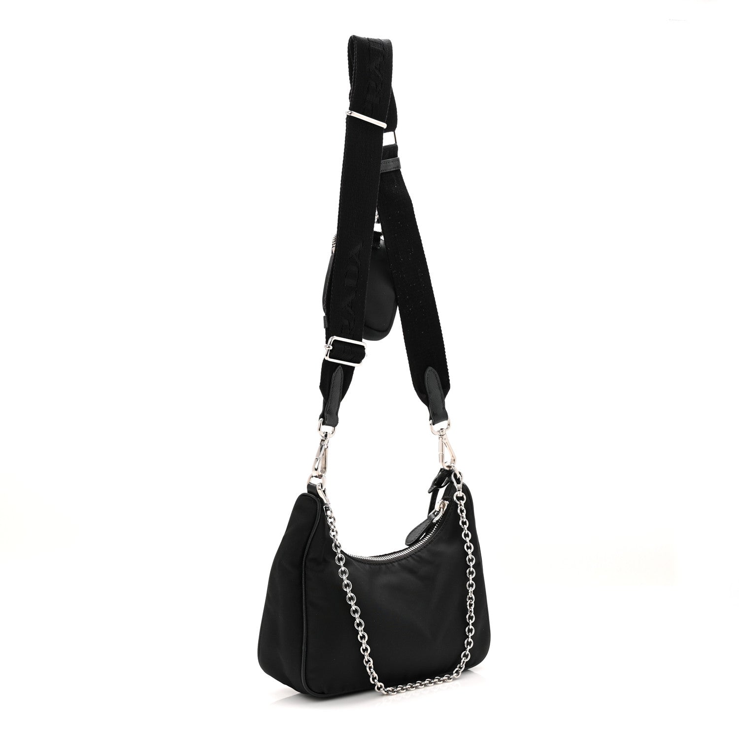 Nylon Re-Edition 2005 Shoulder Bag Black