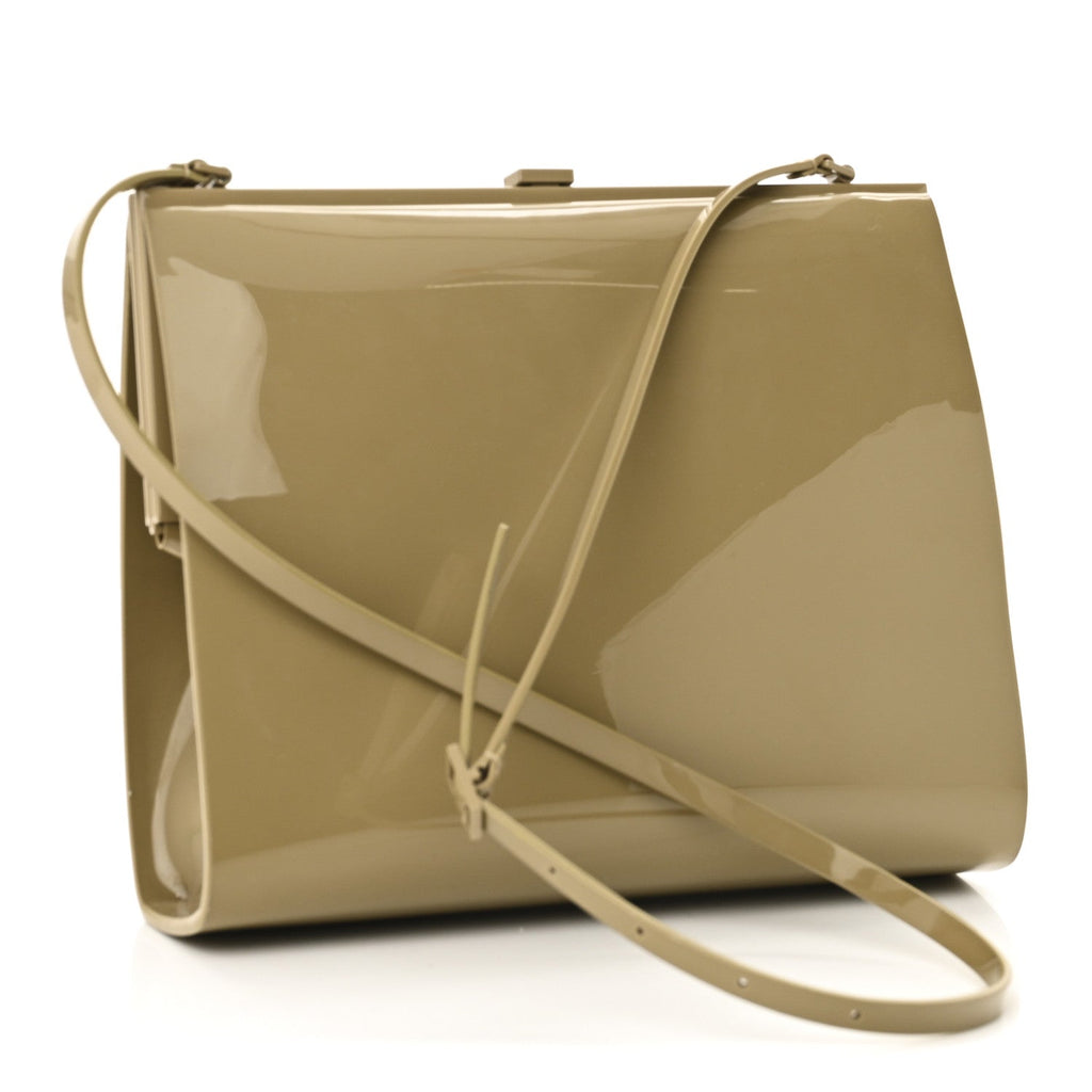 Vinyl Le-Anne Marie Shoulder Bag Dark Honey