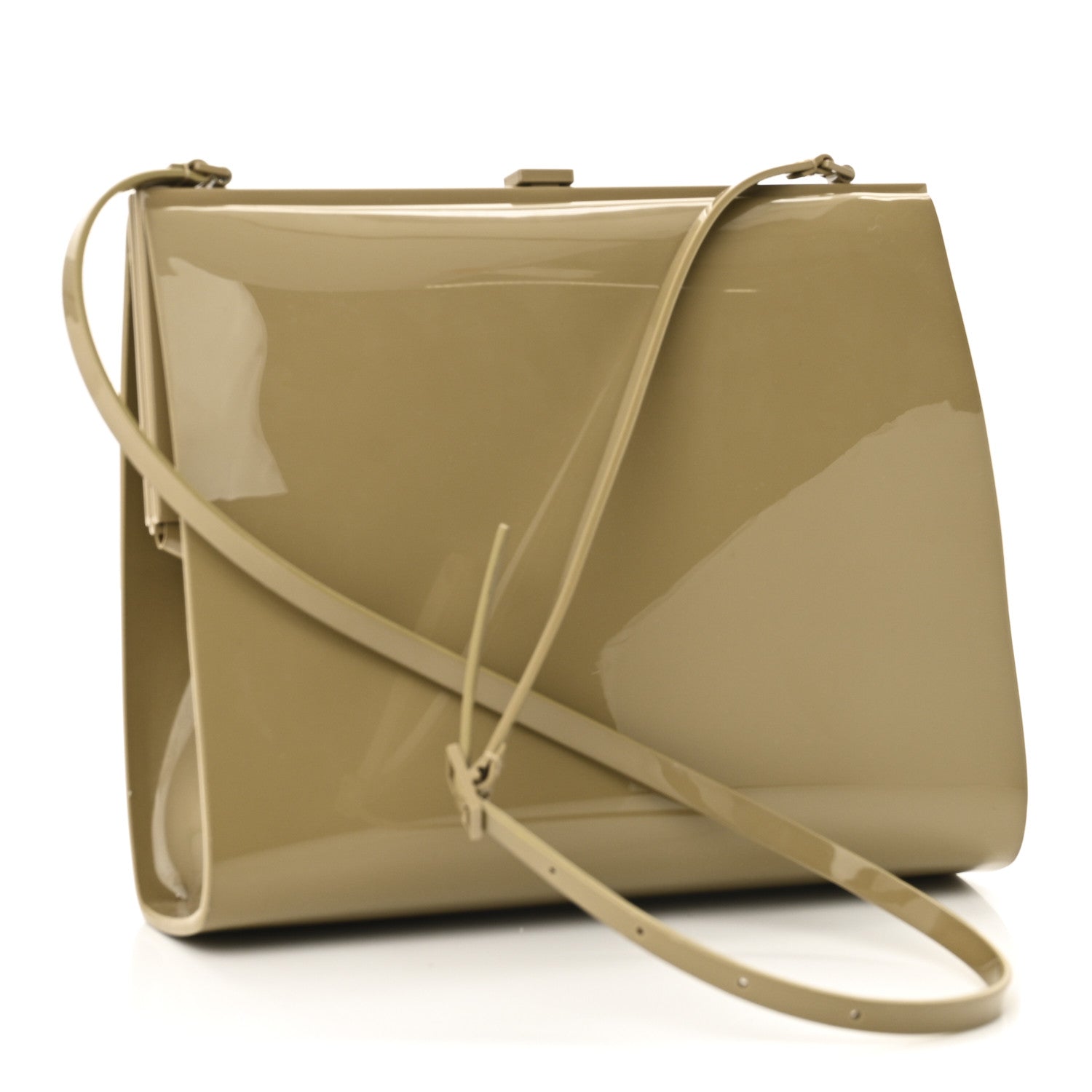 Vinyl Le-Anne Marie Shoulder Bag Dark Honey