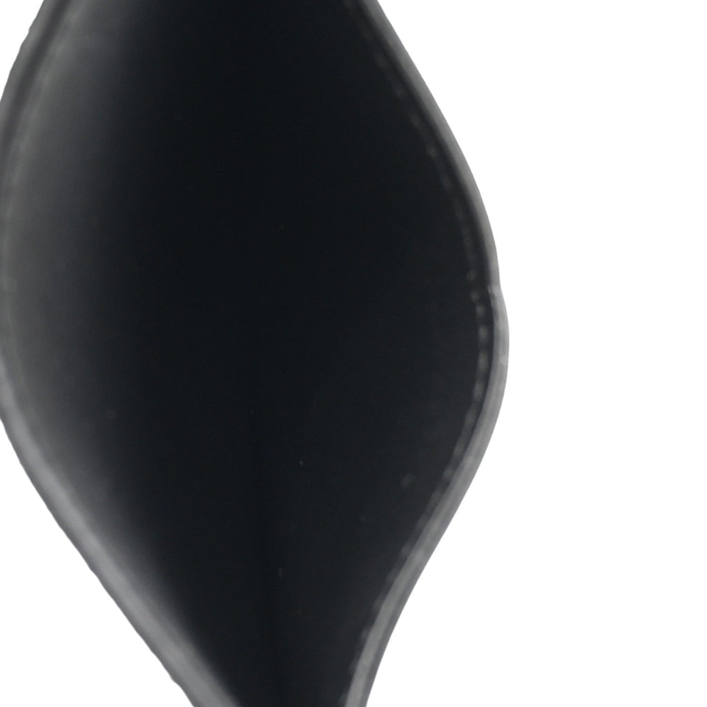 Vitello Century Matte Glazed Fabric FF  Holder Tobacco Black