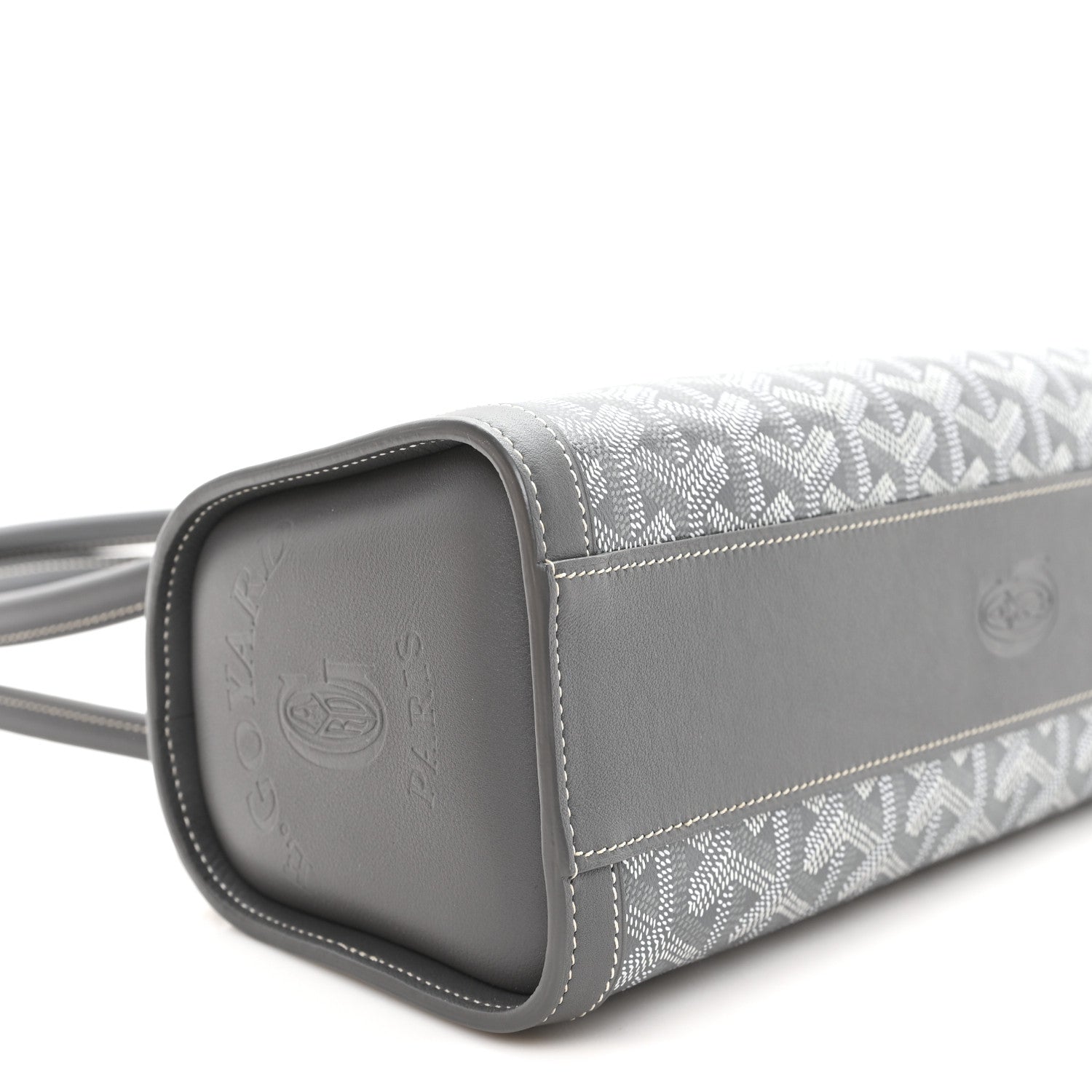 Goyardine Bonbonniere Bag Grey