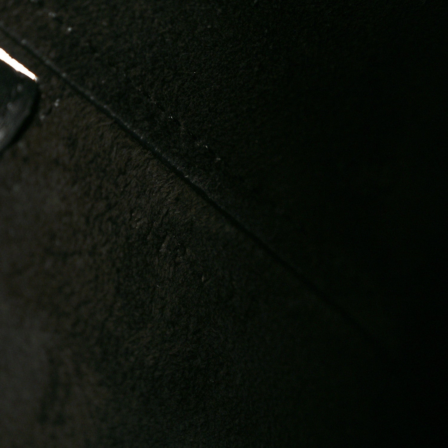 Grained Calfskin Nano Belt Bag Black
