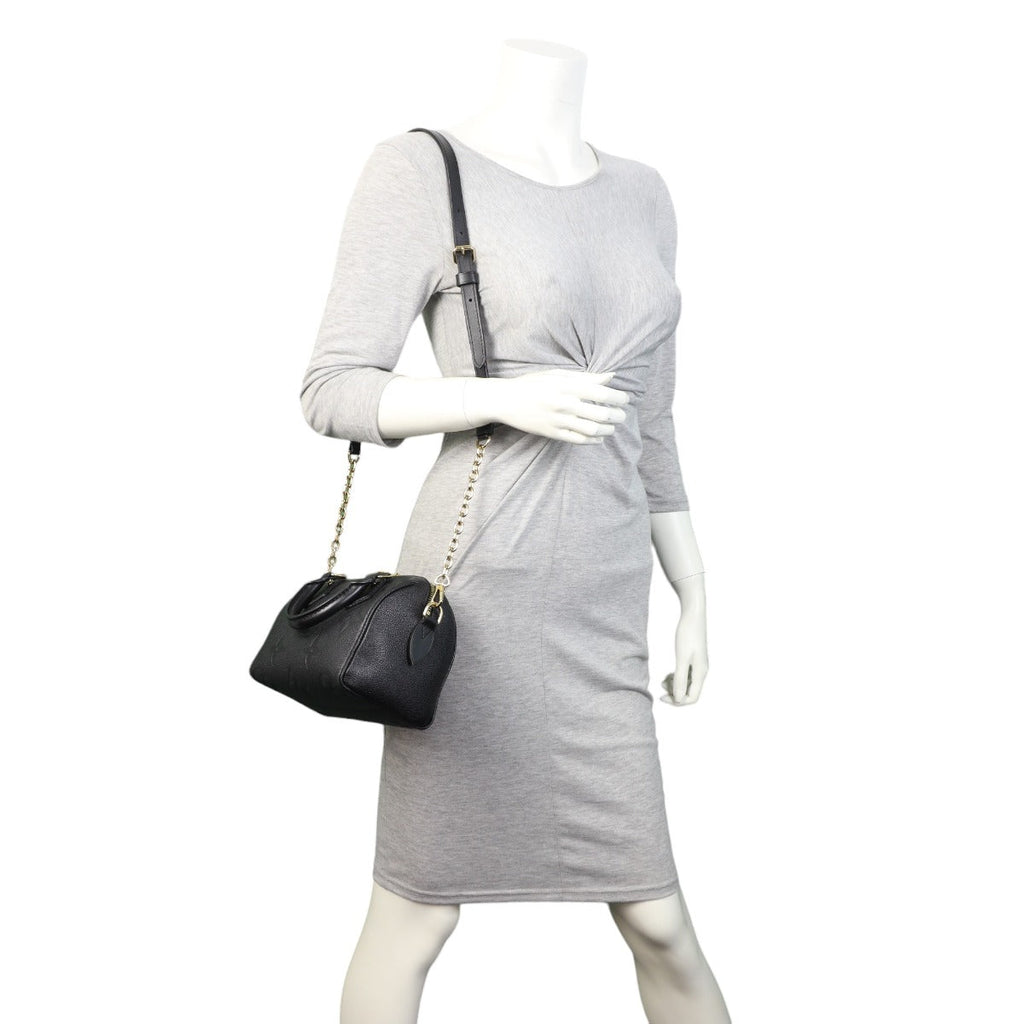 Louis Vuitton Speedy 20 Bandouliere Monogram Empreinte Giant