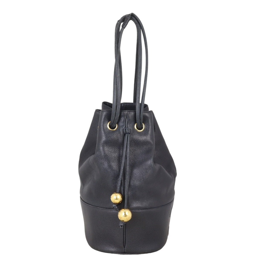 Chanel CC Drawstring Bucket Bag