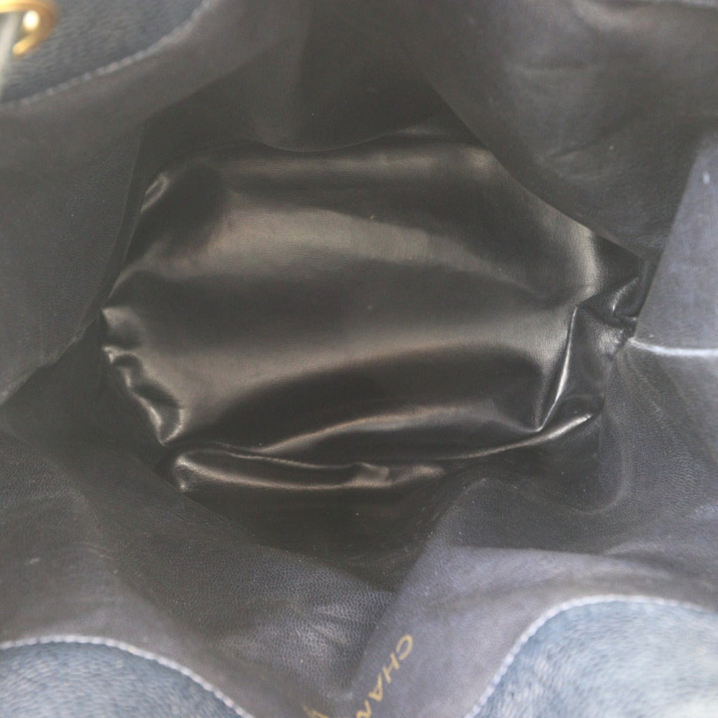 Chanel CC Drawstring Bucket Bag