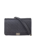 Chanel Boy Wallet on Chain Chevron