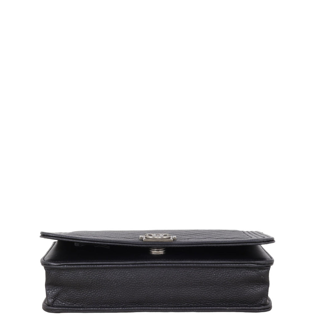 Chanel Boy Wallet on Chain Chevron