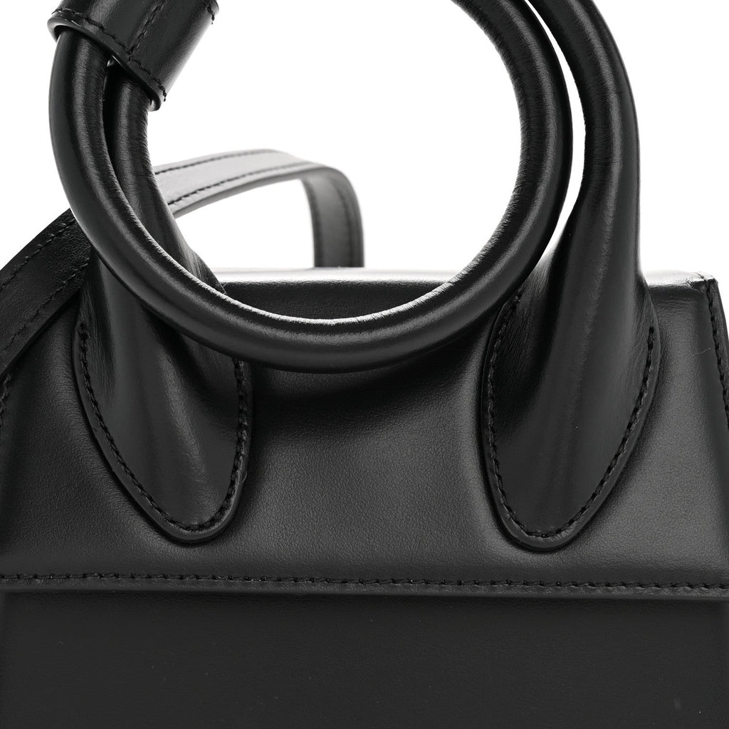 Smooth Calfskin Le Chiquito Noeud Black