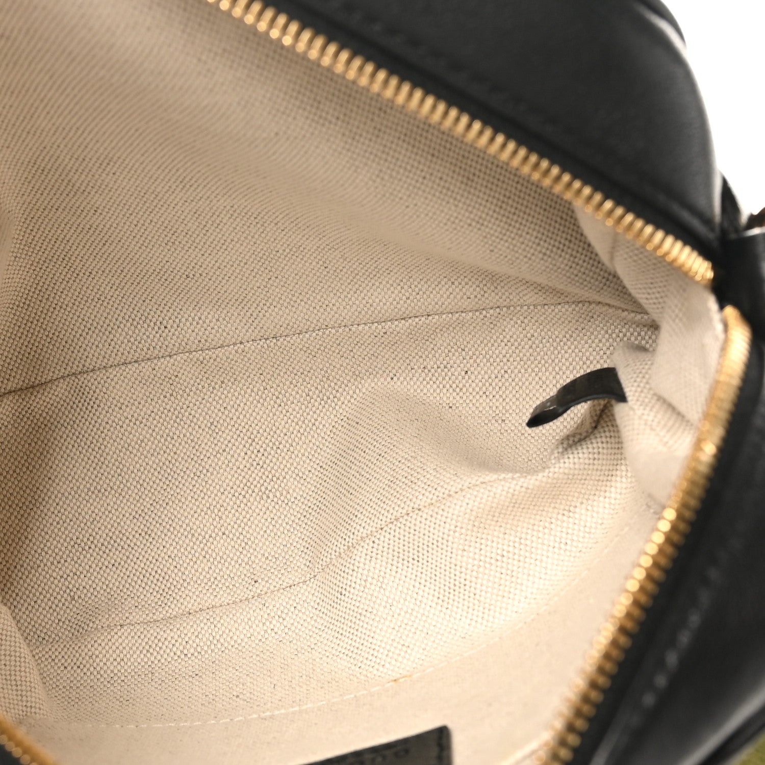 Sakai Be Green Calfskin Diagonal Stitched Small Blondie Shoulder Bag Black