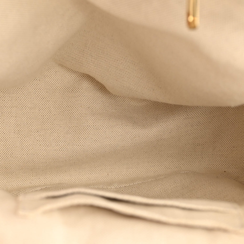 GG Supreme Monogram Flora Web Small Ophidia Day Backpack White