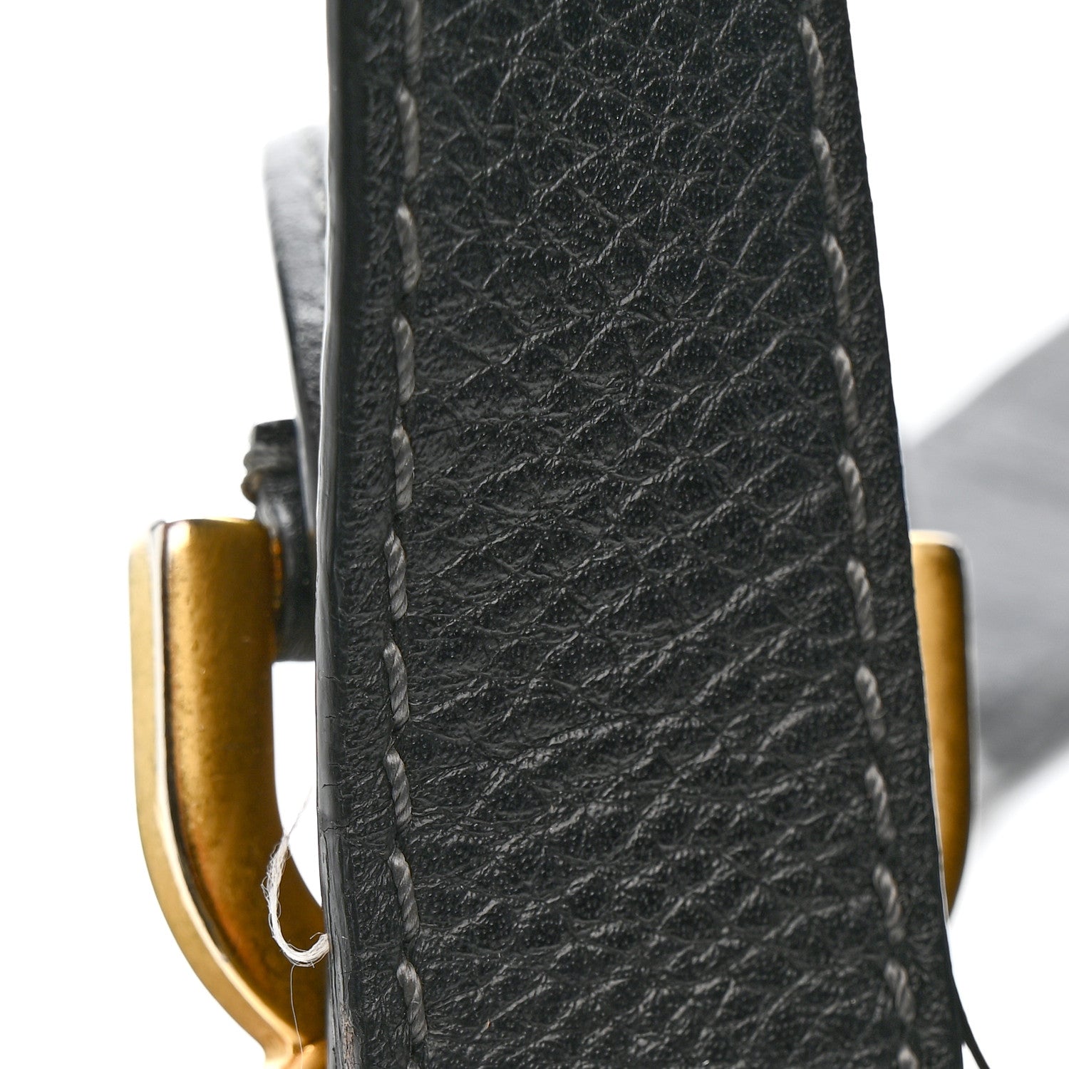 Calfskin Medium Marcie Round Crossbody Bag Black