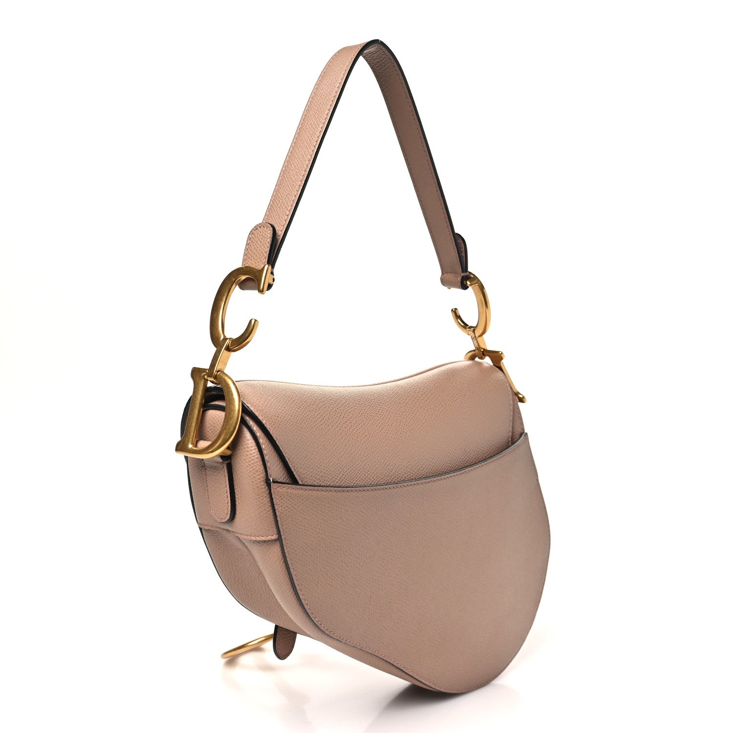 Grained Calfskin Saddle Bag Fard