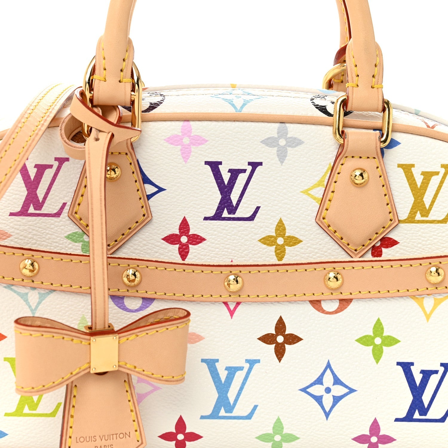 LV x TM Monogram Multicolor East West White