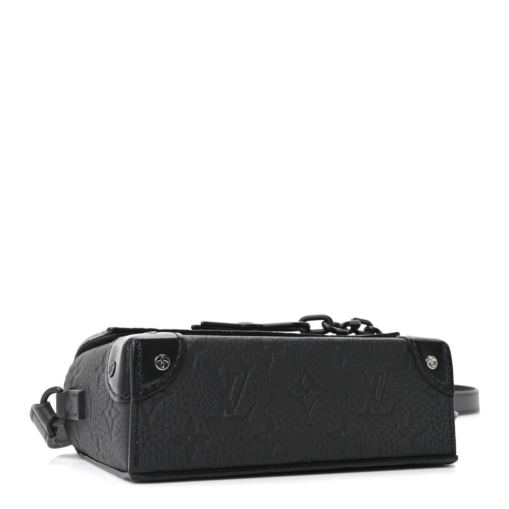 Taurillon Monogram Steamer Wearable Wallet Black