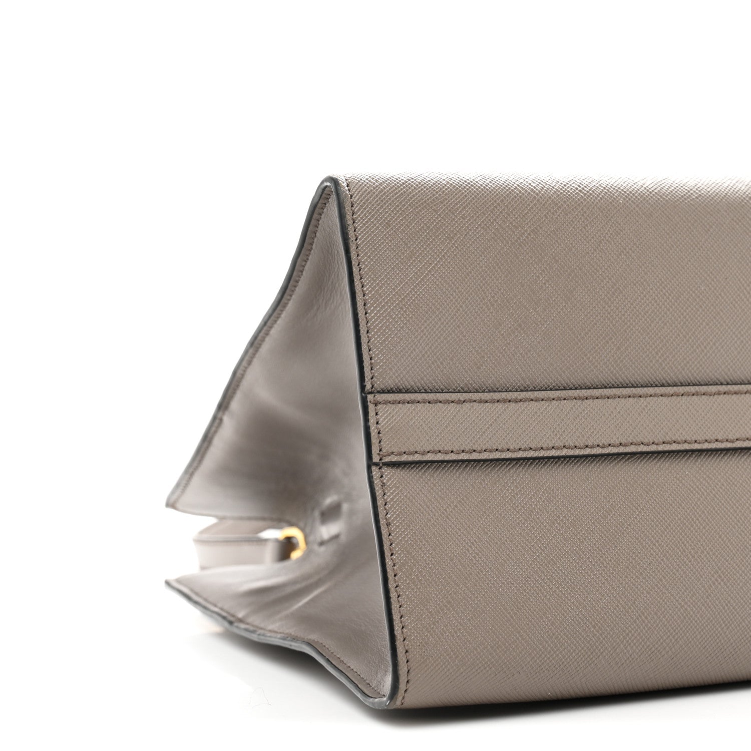 Saffiano Soft Calfskin Tote Argilla