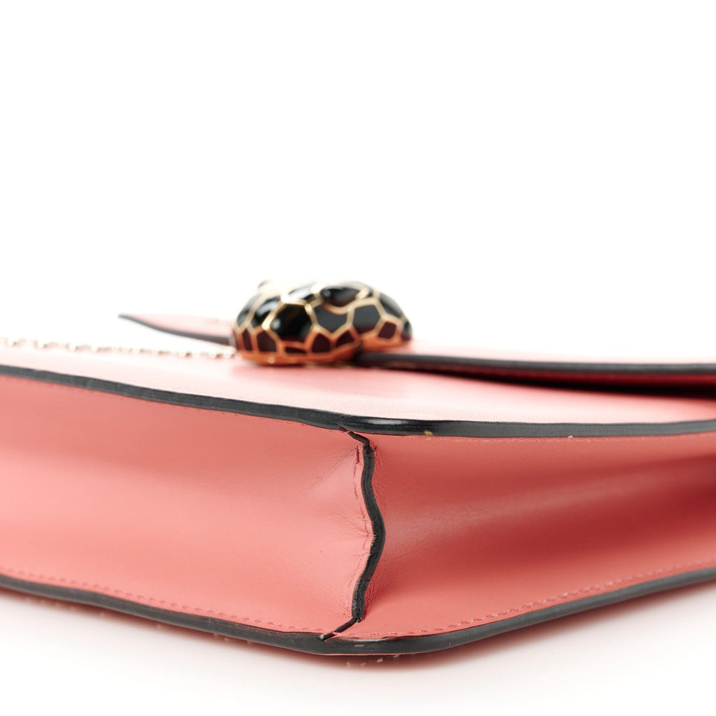 Nappa Embellished Serpenti Forever Crossbody Pink