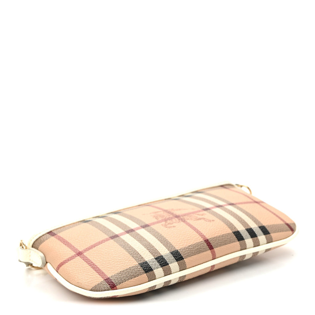 Haymarket Check Pochette White