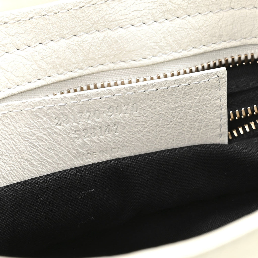 Agneau Giant 12 Rose Gold Hardware City White Light