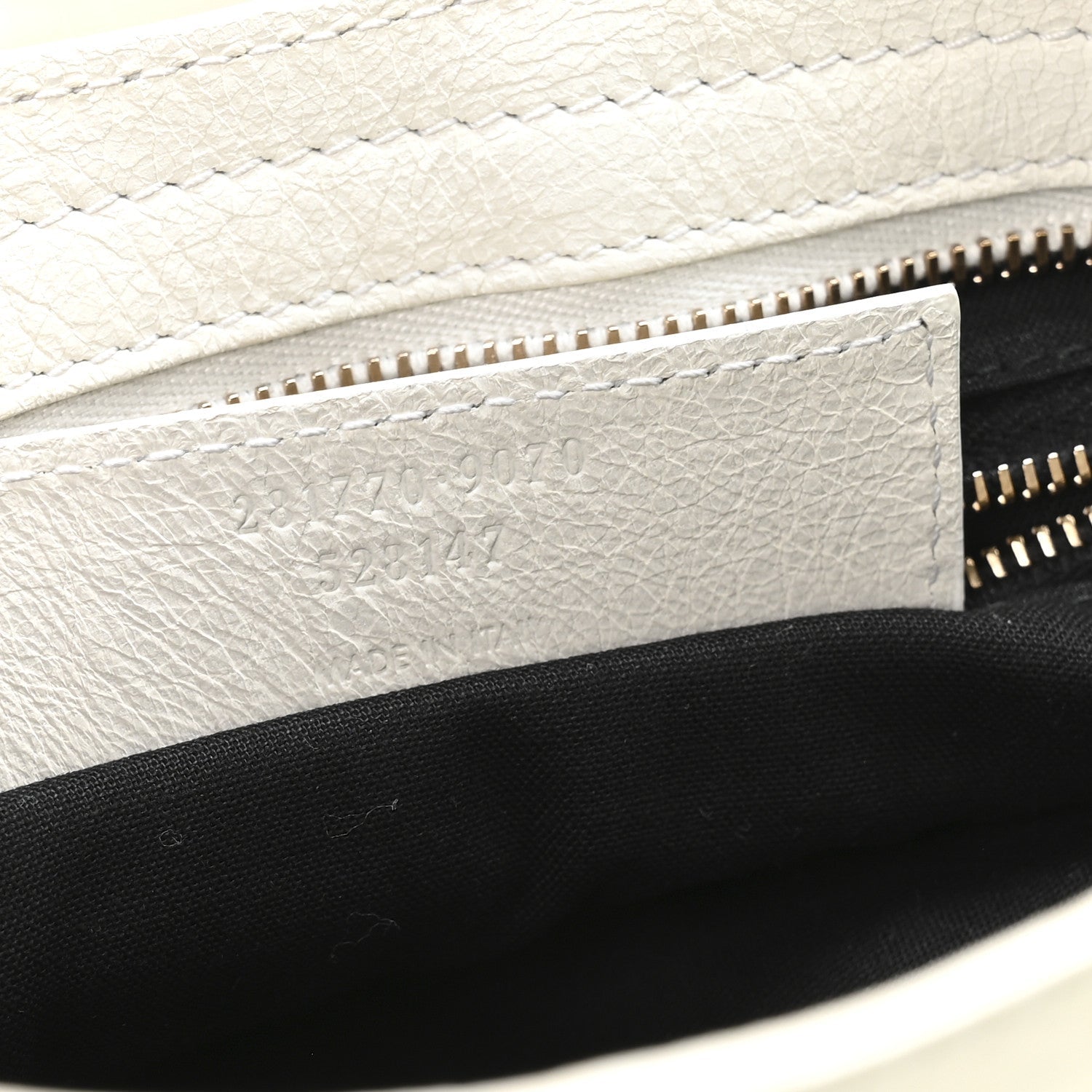 Agneau Giant 12 Rose Gold Hardware City White Light