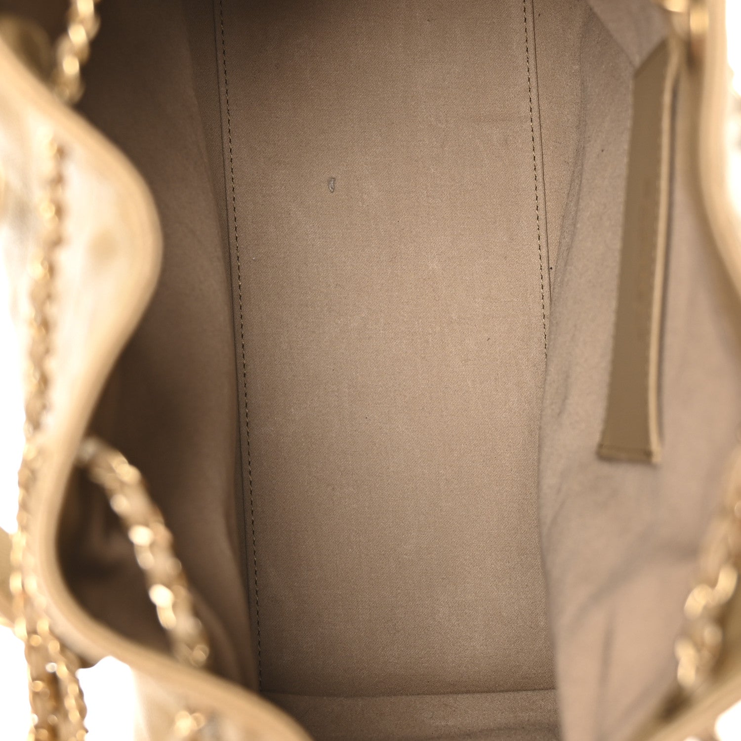 Caviar Quilted Medium Chanel 25 Handbag Dark Beige