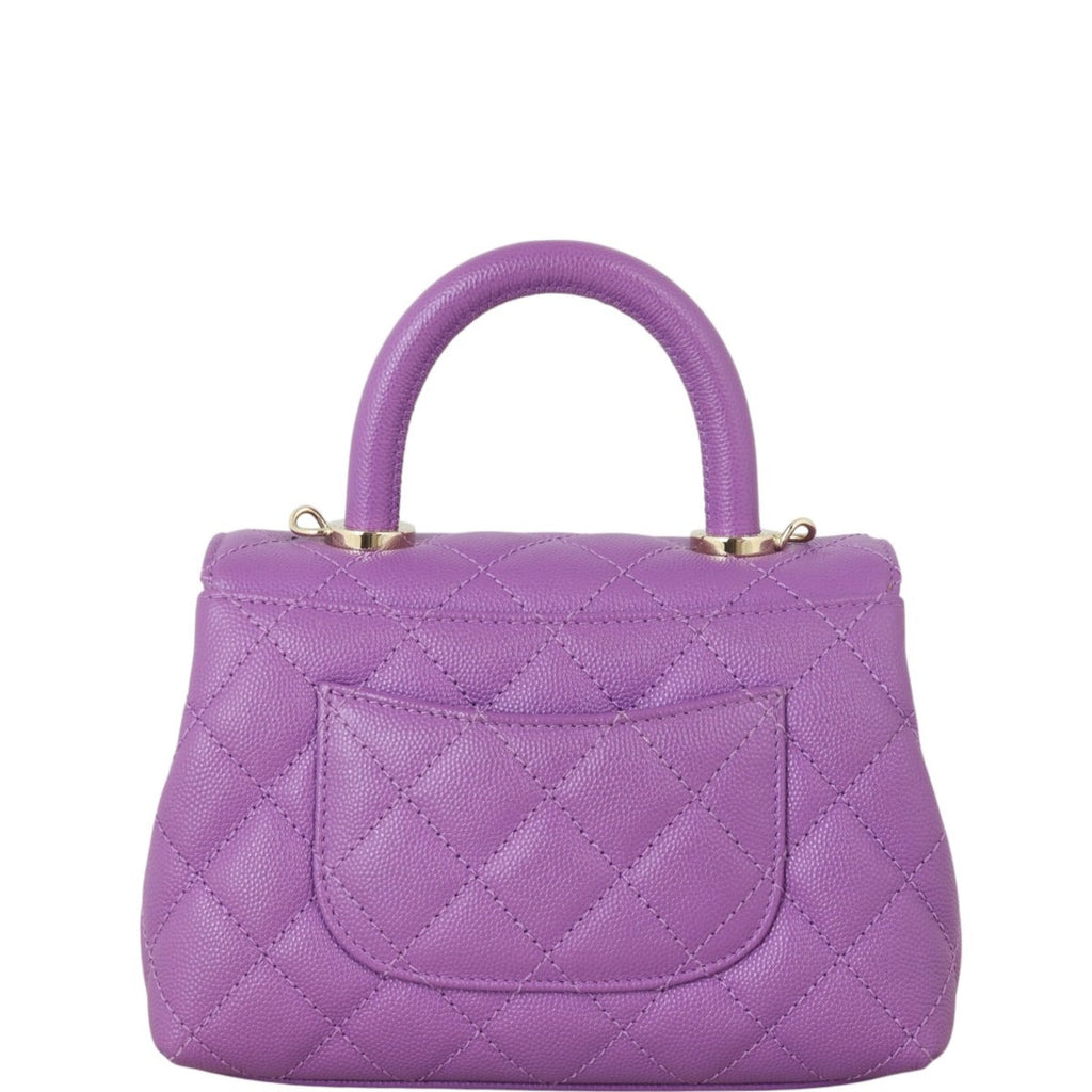 Chanel Coco Top Handle Extra Mini Bag