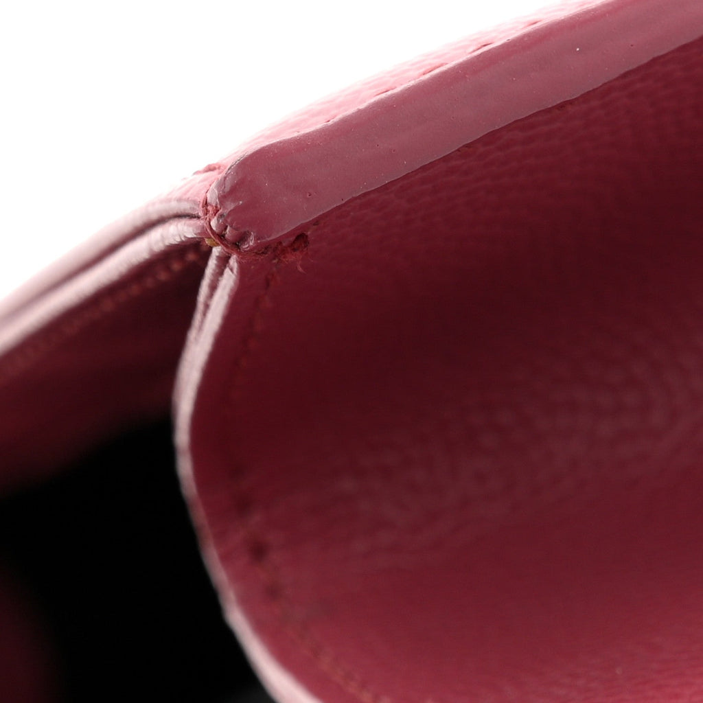 Grain De Poudre Small Classic Monogram Kate Satchel Mystic Rose