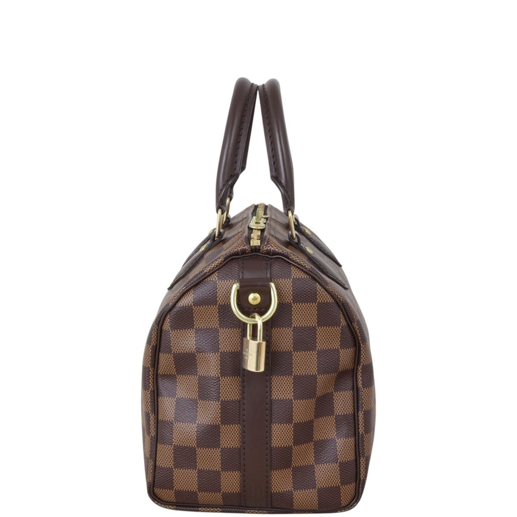 Louis Vuitton Speedy 25 Bandouliere Damier Ebene
