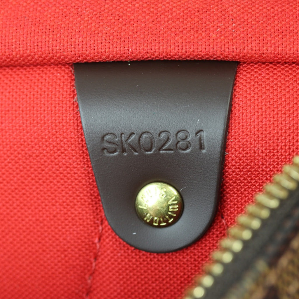 Louis Vuitton Speedy 25 Bandouliere Damier Ebene