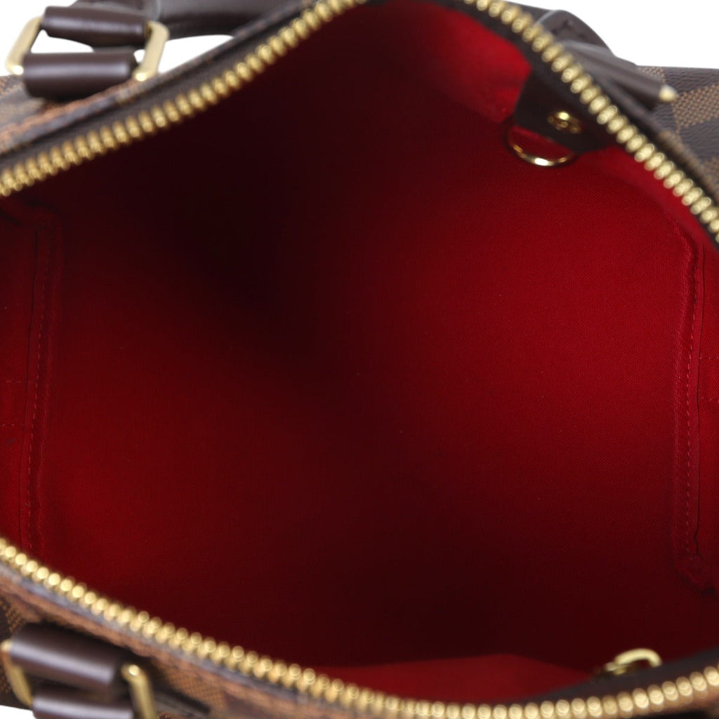 Louis Vuitton Speedy 25 Bandouliere Damier Ebene