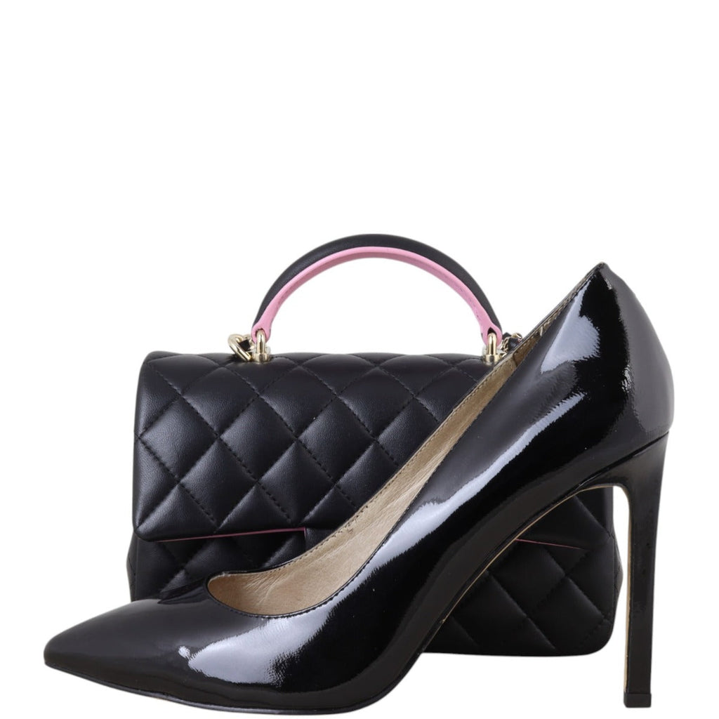 Chanel Classic Flap Mini Rectangular Top Handle Bag Lambskin