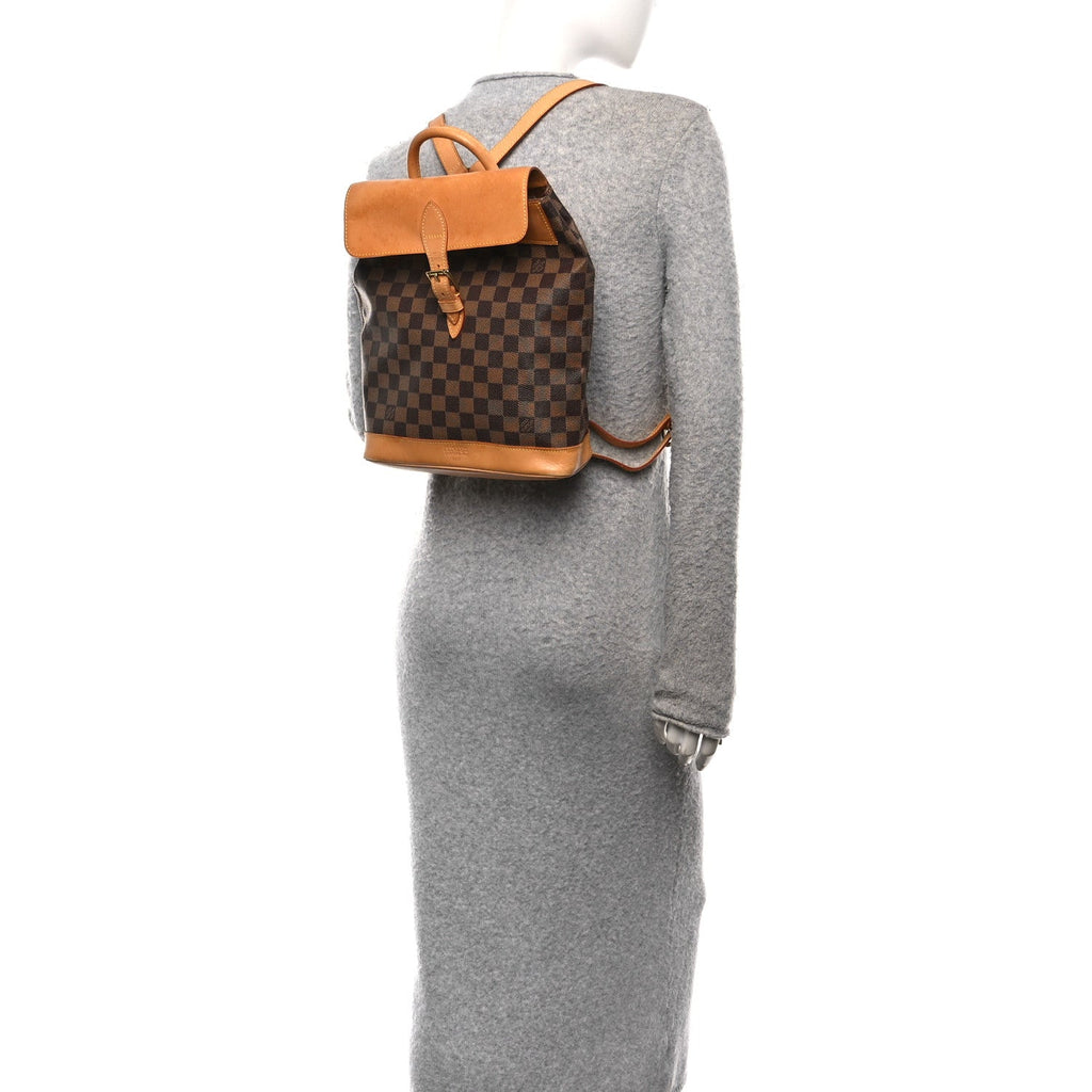 Damier Ebene Soho Centenaire Backpack