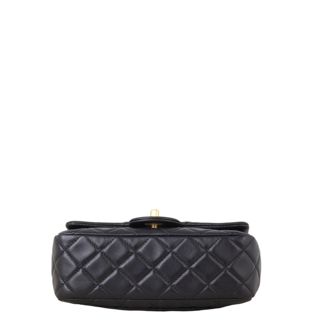 Chanel Pearl Crush Mini Rectangular Flap Bag Lambskin
