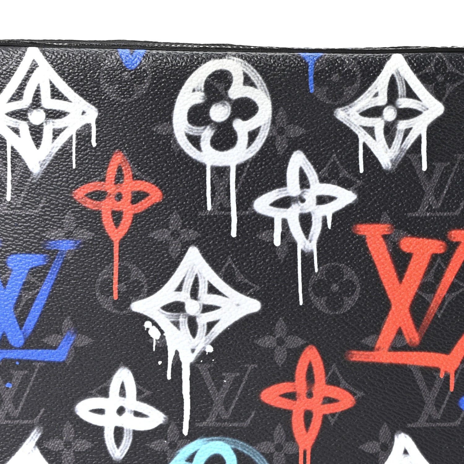 Monogram Eclipse LV Graffiti Trio Messenger Multicolor