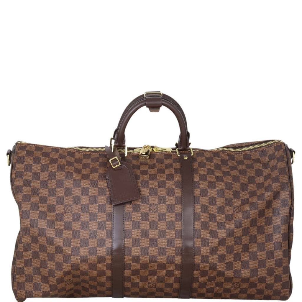 Louis Vuitton Keepall 55 Bandouliere Damier Ebene