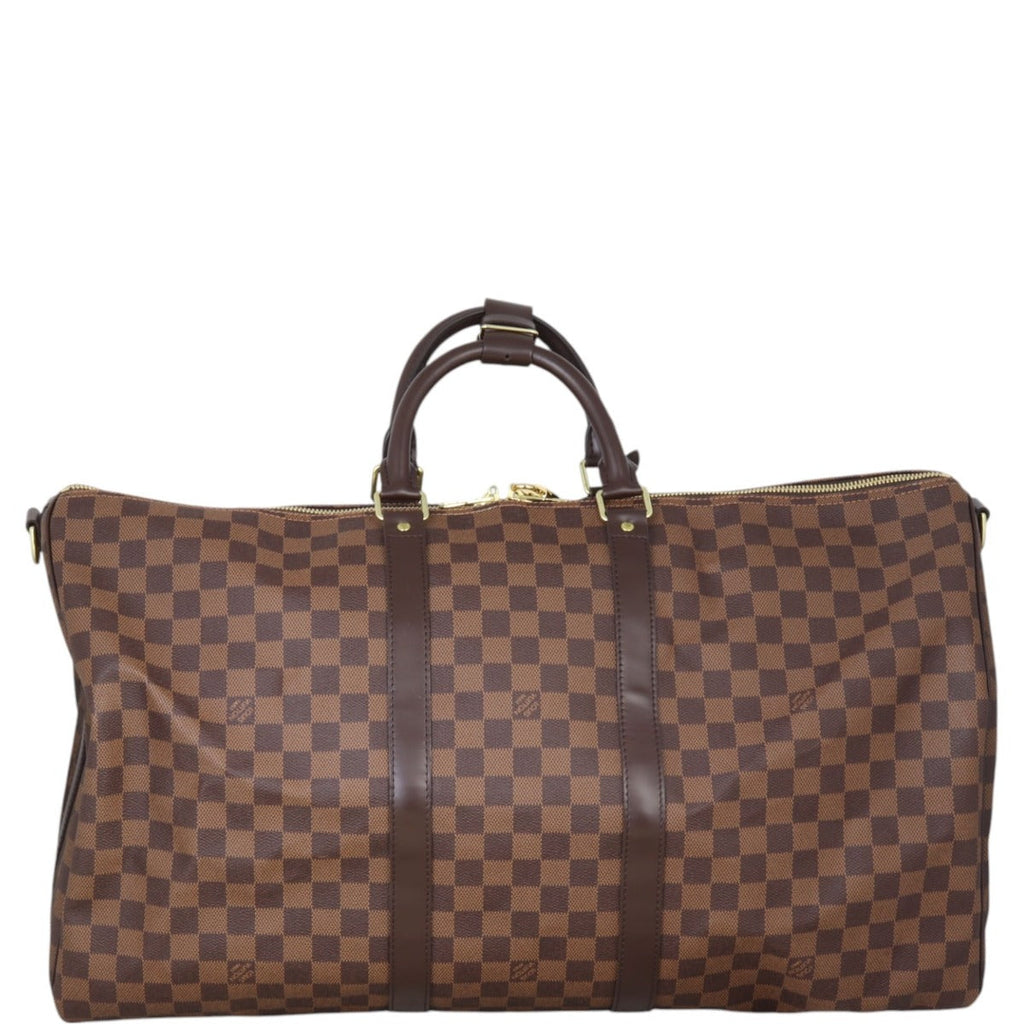 Louis Vuitton Keepall 55 Bandouliere Damier Ebene