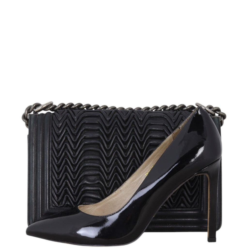 Chanel Boy 3D Pleated Old Medium