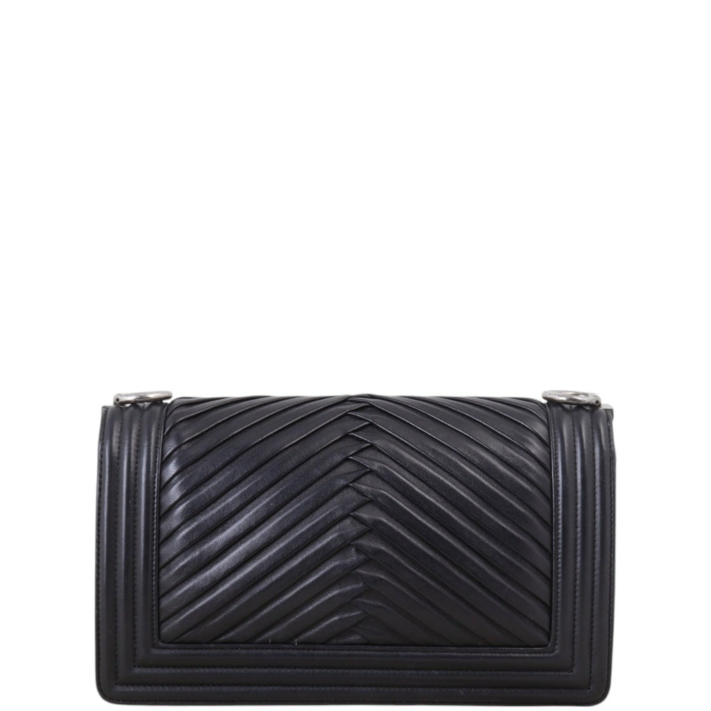 Chanel Boy Old Medium Pleated