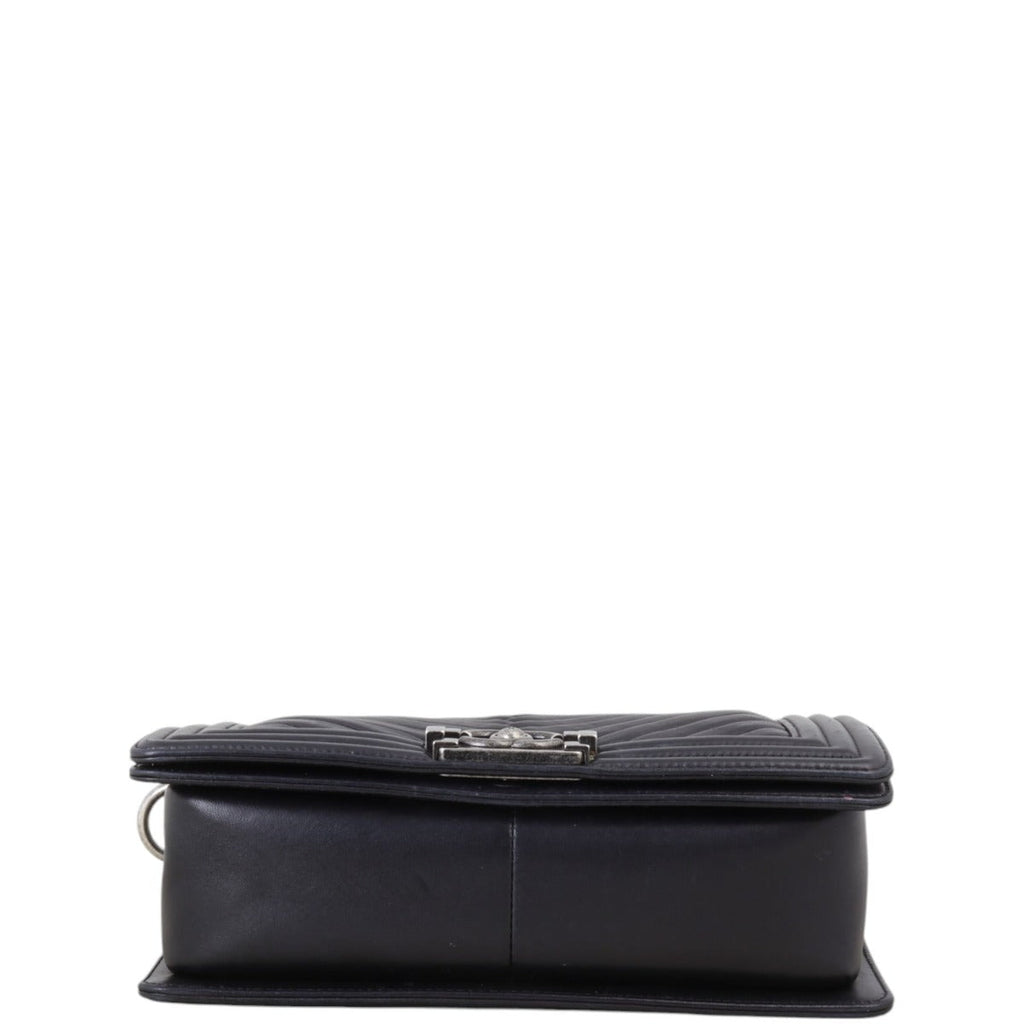 Chanel Boy Old Medium Pleated