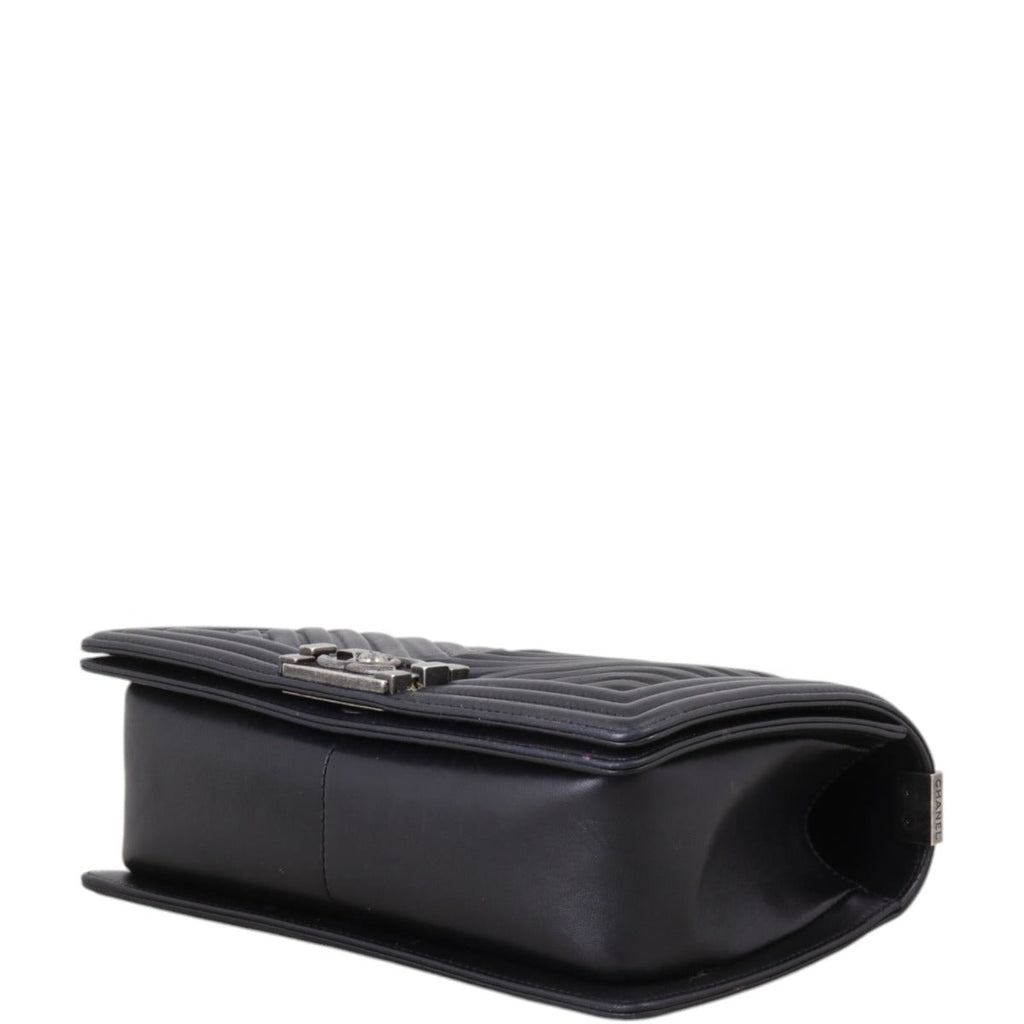 Chanel Boy Old Medium Pleated