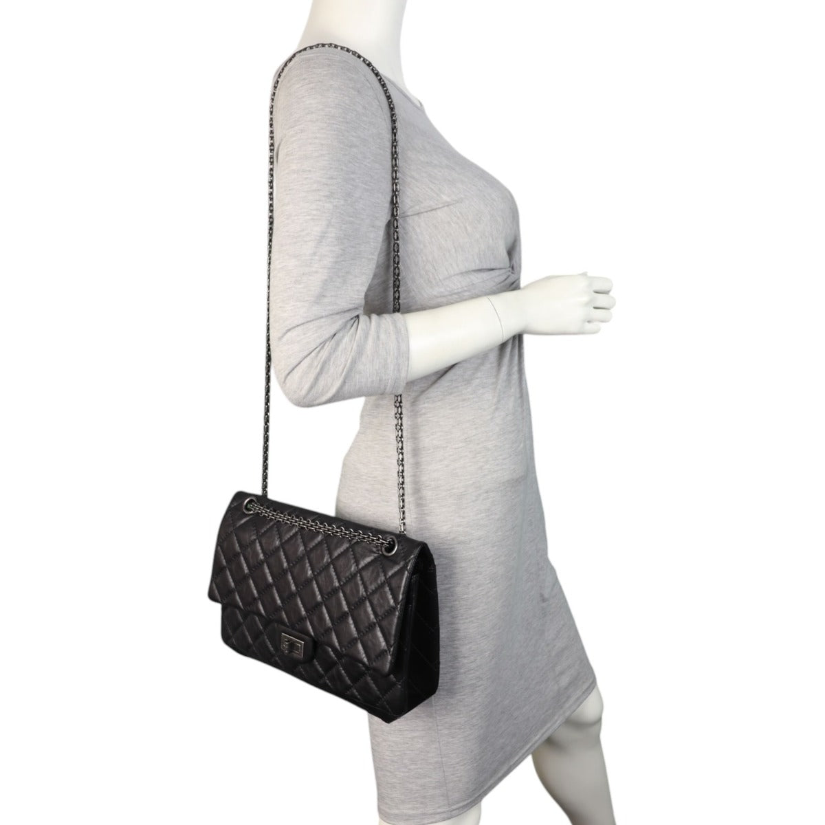 Chanel 2.55 Reissue 227 Double Flap Bag